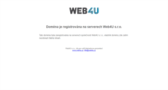Desktop Screenshot of mesinskahajovna.web4u.cz
